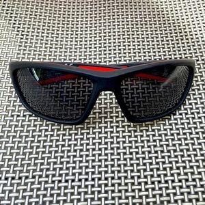 ⚜️IronMan Foster Grant Black & Red Sport Sun Glasses!